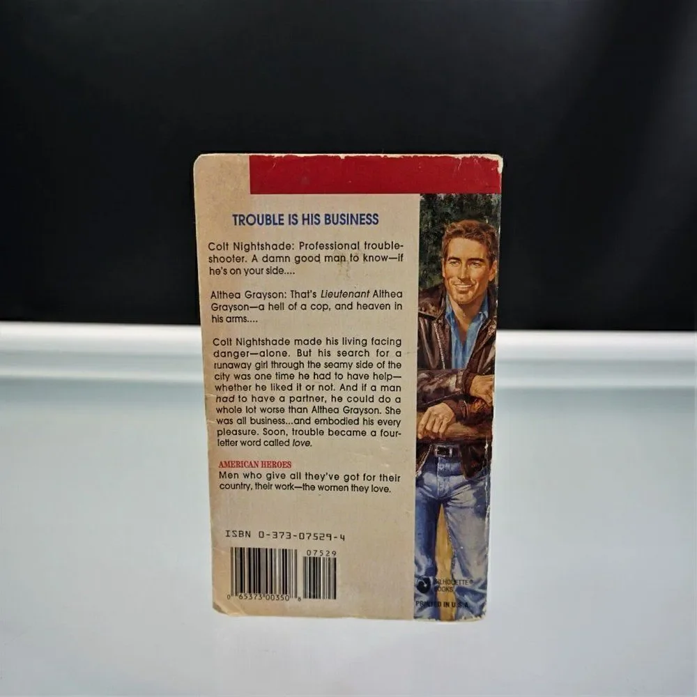 Nightshade by Nora Roberts 1993 American Hero Silhouette Intimate Moments #529